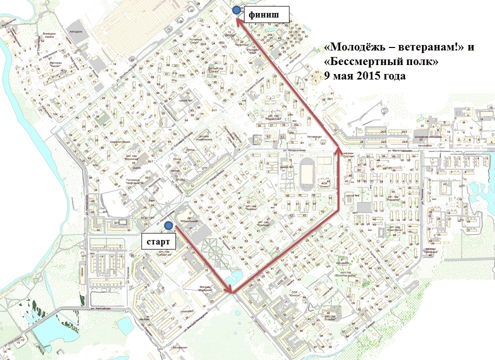 Карта лянтор 6 микрорайон