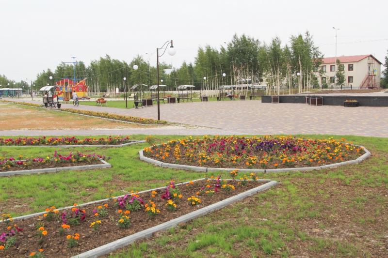 Городской парк по улице Набережная